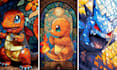 draw fakemon stained glass art pokemon digital art character design illustration