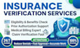 manage insurance verification and medical billing support