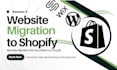 do shopify to shopify website clone, migrate wordpress and clone wix to shopify