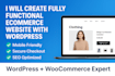 full functional wordprees ecommerce website