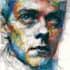 draw illustration expressionism portrait, abstract art