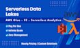 create AWS data lakes and analytics pipelines using glue and s3