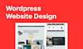 design and develop a wordpress website with elementor