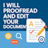 proofread and edit your document