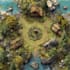 create fantasy dnd battle map illustration,world map design,map maker,rpg map