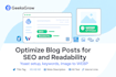 optimize your blog posts for SEO and readability with yoast