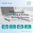 write SEO blog posts and article