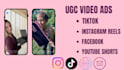 create ugc video ads for tiktok or instagram