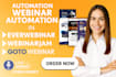 webinarjam email campaign automation SEO audit  webinar funnel form survey