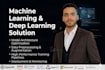 build a machine and deep learning models and clean your data