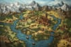 do map illustration map design fantasy map