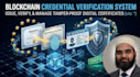 build a blockchain based certificate or document verification system