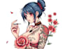 make custom anime manga tattoo design
