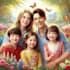 do an family portrait, couple or group art