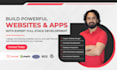develop a fast secure and modern web platform as a full stack developer