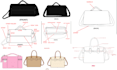 make bag design, backpack, tote bag, hand bag with tech pack