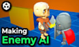 program realistic ai that patrols, finds the player, and attacks