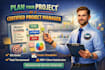 plan and manage your project as a certified project manager, pmp