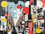 create a unique street pop art collage
