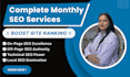 do complete SEO optimization, link building and technical analysis