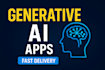 create generative ai chatbots, text to image, and automation apps