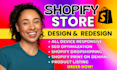 shopify website redesign shopify store redesign shopify product page redesign