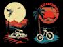 create custom illustrated retro vintage tshirt designs