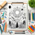 do creative graphic design art vector art