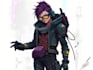 design anime character , cyberpunk character