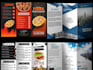 design bi fold tri fold business brochure flyer, leaflet design company brochure