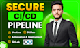 setup cicd pipeline with jenkins github actions and AWS