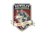 design outstanding wolf logo with express delivery
