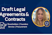 professionally draft shareholders, founders, service, and procurement agreements