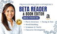 beta read and edit your fantasy, romance, or thriller short stories