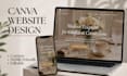 design a custom canva website for your business
