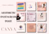 editable canva templates, aesthetic instagram post design for an attractive feed