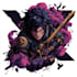 design logo designer anime, fantasy