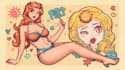 create pin up and cartoon illustrations