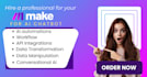 make com automation, make com, made com automation, made com, integromat