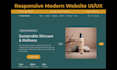 design responsive and modern website UI UX in figma