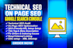 professional SEO audit with semrush, ahrefs, and fix technical issues