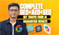 do website ai SEO, GEO, aeo and rank on ai tools like chatgpt