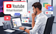 be your professional youtube virtual assistant