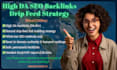 create drip feed high da SEO backlinks
