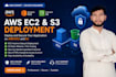 deploy and secure your application on AWS ec2 and s3