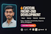 be your full stack developer reactjs nextjs figma to react deployment