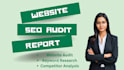 do website SEO audit  with competitor analysis