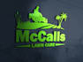 custom lawn care and landscaping business logo design
