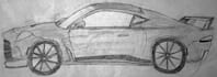 make cars and bikes drawings and illustrations