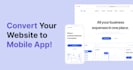 convert your website into a flutter mobile app android ios